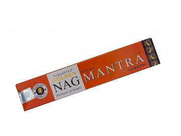 Mantra Golden Nag - Premium Räucherstäbchen - Vijayshree